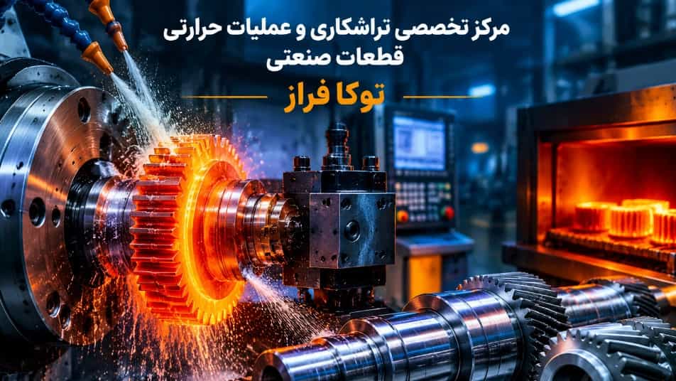 تراشکاری در اصفهان و ارائه خدمات عملیات حرارتی تخصصی